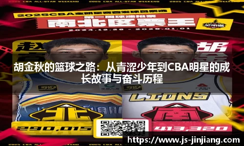 胡金秋的篮球之路：从青涩少年到CBA明星的成长故事与奋斗历程